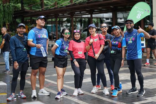 Race photo from Road to BAF Lions Run 2024