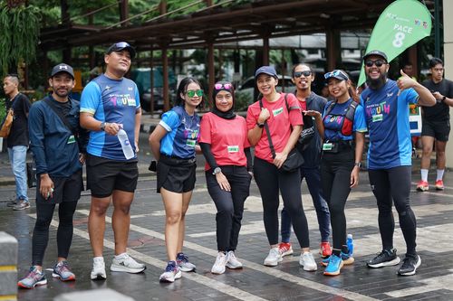 Race photo from Road to BAF Lions Run 2024