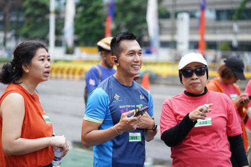 Race photo from Road to BAF Lions Run 2024