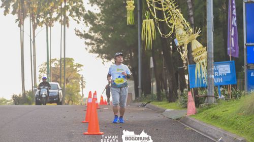 Race photo from Taman Budaya x BOGORUN 2025