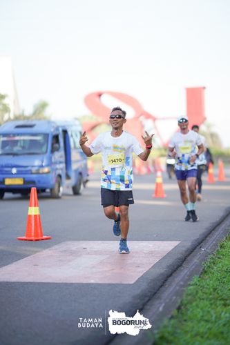 Race photo from Taman Budaya x BOGORUN 2025