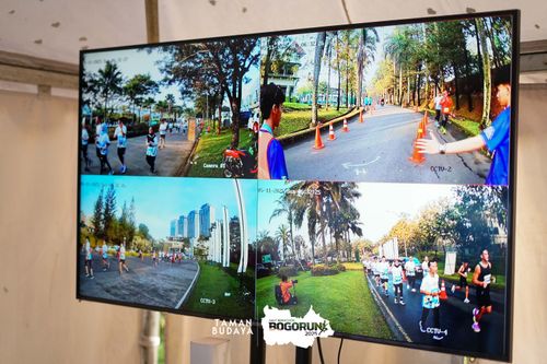 Race photo from Taman Budaya x BOGORUN 2025