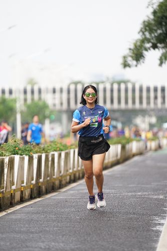 Race photo from Road to BAF Lions Run 2024