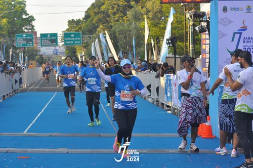 Race photo from Jabar Run 10K 2024