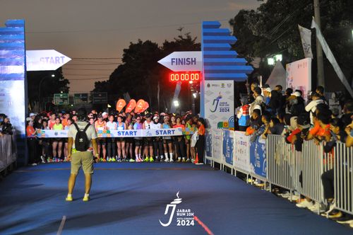 Race photo from Jabar Run 10K 2024