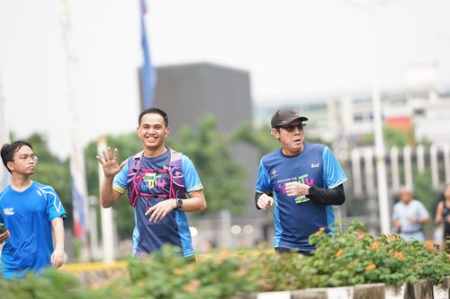 Race photo from Road to BAF Lions Run 2024