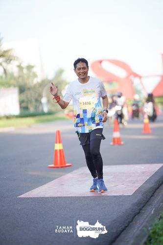 Race photo from Taman Budaya x BOGORUN 2025
