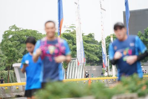 Race photo from Road to BAF Lions Run 2024