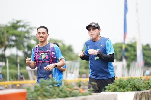 Race photo from Road to BAF Lions Run 2024