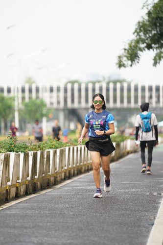 Race photo from Road to BAF Lions Run 2024