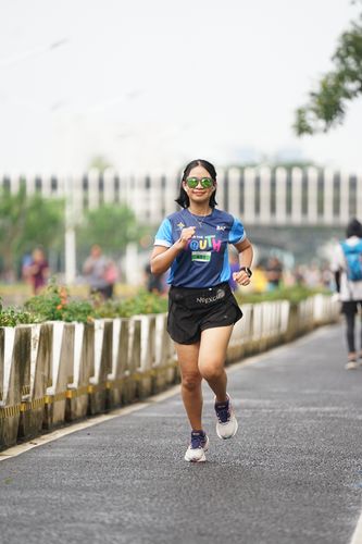 Race photo from Road to BAF Lions Run 2024