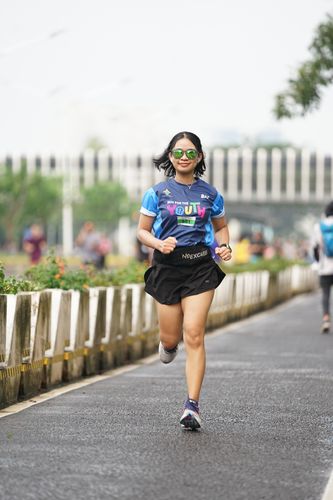 Race photo from Road to BAF Lions Run 2024