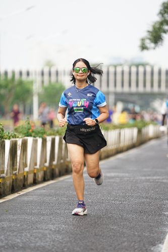 Race photo from Road to BAF Lions Run 2024