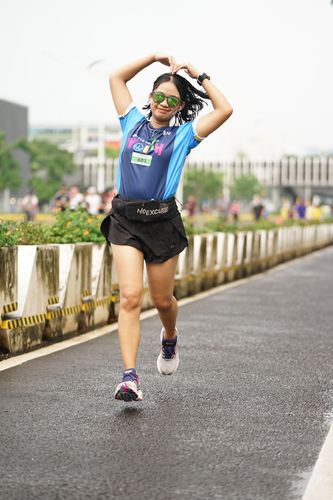 Race photo from Road to BAF Lions Run 2024