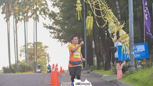 Race photo from Taman Budaya x BOGORUN 2025