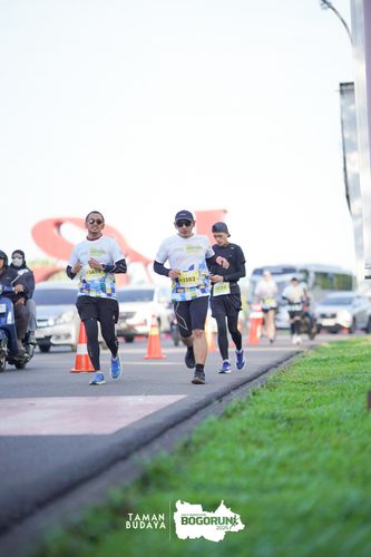 Race photo from Taman Budaya x BOGORUN 2025