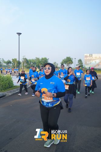 Race photo from ISOPLUS RUN 2025 - JAKARTA