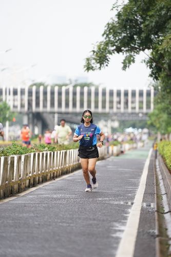 Race photo from Road to BAF Lions Run 2024