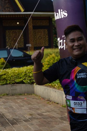 Race photo from WIPRO RUN 2025 - Vitalis Unza 20th Anniversary