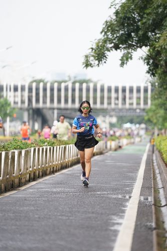 Race photo from Road to BAF Lions Run 2024