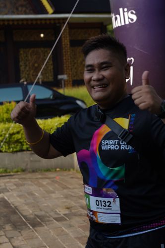 Race photo from WIPRO RUN 2025 - Vitalis Unza 20th Anniversary