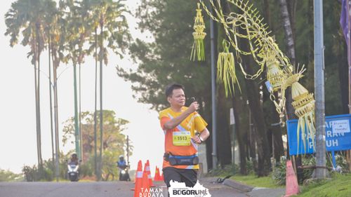 Race photo from Taman Budaya x BOGORUN 2025