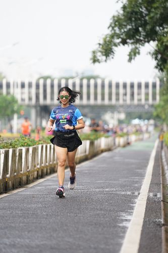 Race photo from Road to BAF Lions Run 2024