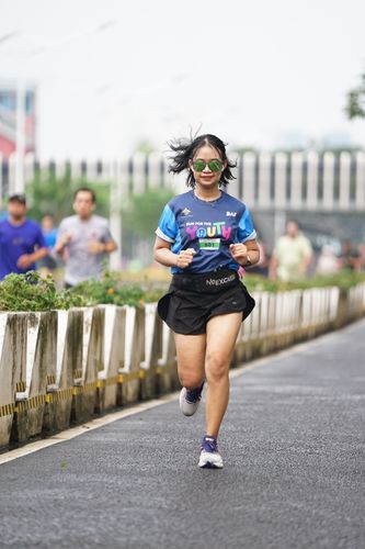 Race photo from Road to BAF Lions Run 2024
