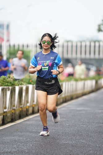 Race photo from Road to BAF Lions Run 2024
