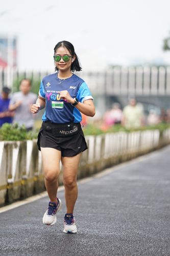 Race photo from Road to BAF Lions Run 2024