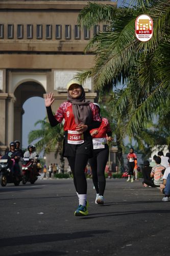 Race photo from Kediri Half Marathon 2025