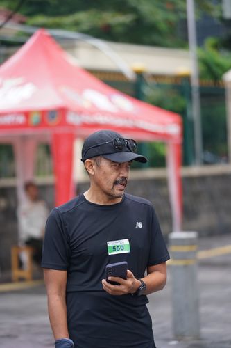 Race photo from Road to BAF Lions Run 2024