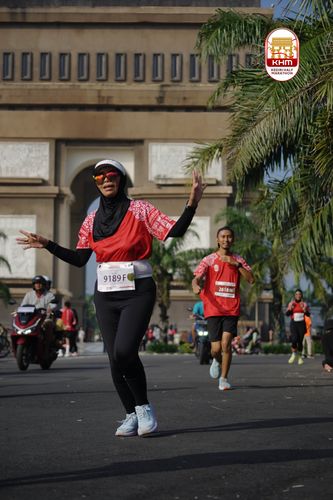 Race photo from Kediri Half Marathon 2025