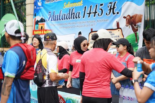 Race photo from Road to BAF Lions Run 2024