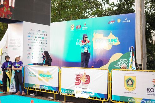 Race photo from Taman Budaya x BOGORUN 2025