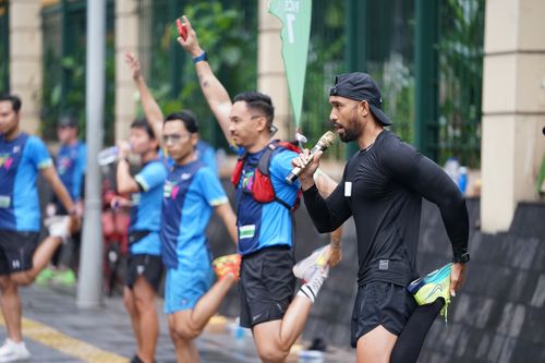 Race photo from Road to BAF Lions Run 2024