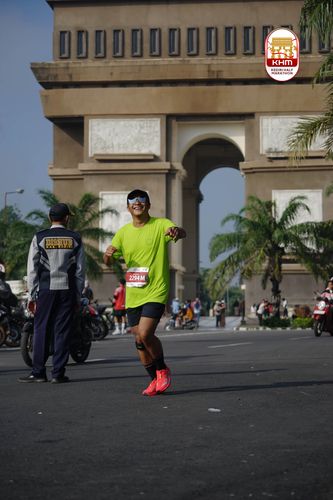 Race photo from Kediri Half Marathon 2025
