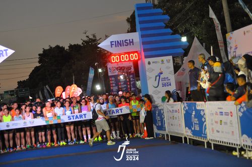 Race photo from Jabar Run 10K 2024