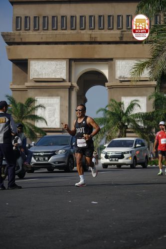 Race photo from Kediri Half Marathon 2025