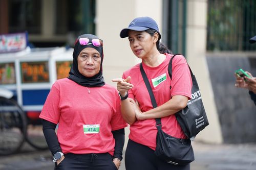 Race photo from Road to BAF Lions Run 2024