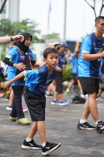 Race photo from Road to BAF Lions Run 2024