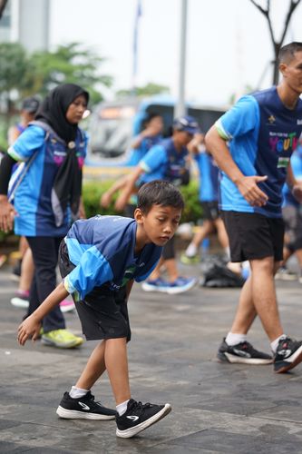 Race photo from Road to BAF Lions Run 2024