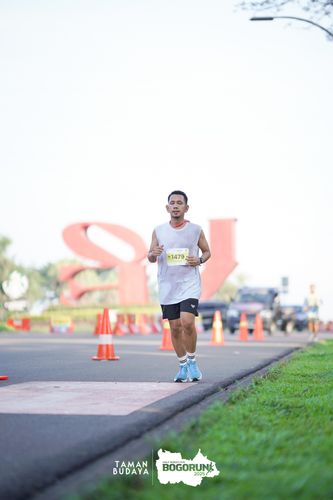 Race photo from Taman Budaya x BOGORUN 2025