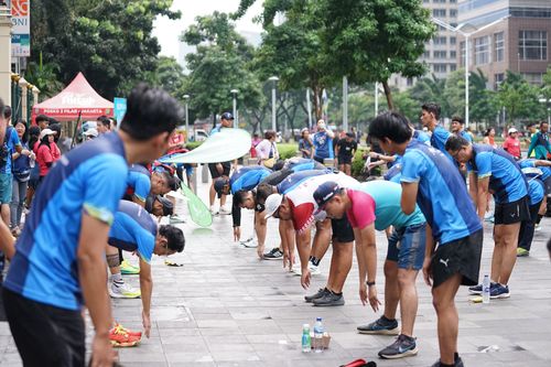 Race photo from Road to BAF Lions Run 2024