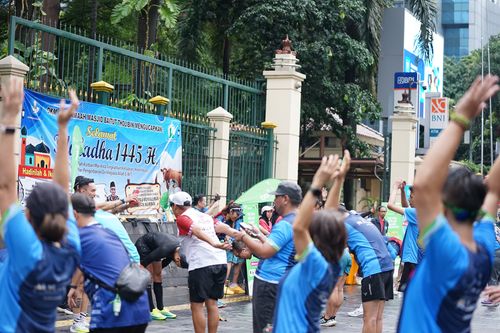 Race photo from Road to BAF Lions Run 2024