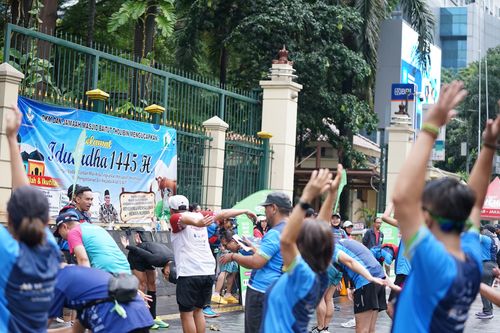 Race photo from Road to BAF Lions Run 2024