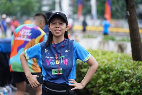 Race photo from Road to BAF Lions Run 2024