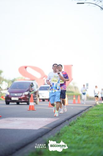 Race photo from Taman Budaya x BOGORUN 2025