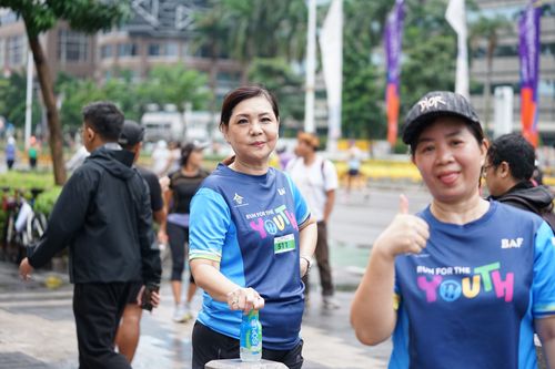Race photo from Road to BAF Lions Run 2024
