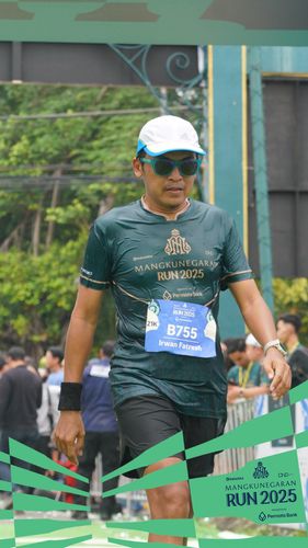 Race photo from Mangkunegaran Run 2025